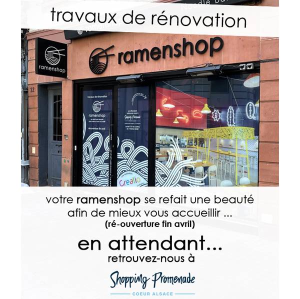 ramenshop Strasbourg centre se refait une beauté !